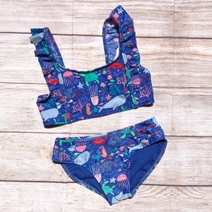 Cat & Jack Sea Life Bikini Swimsuit